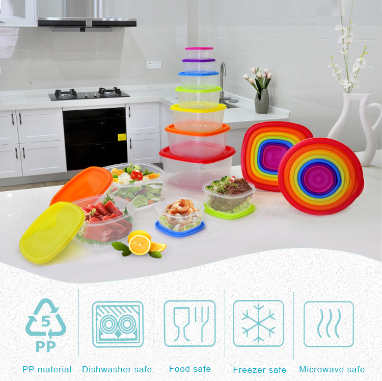 plastic food containers with lids