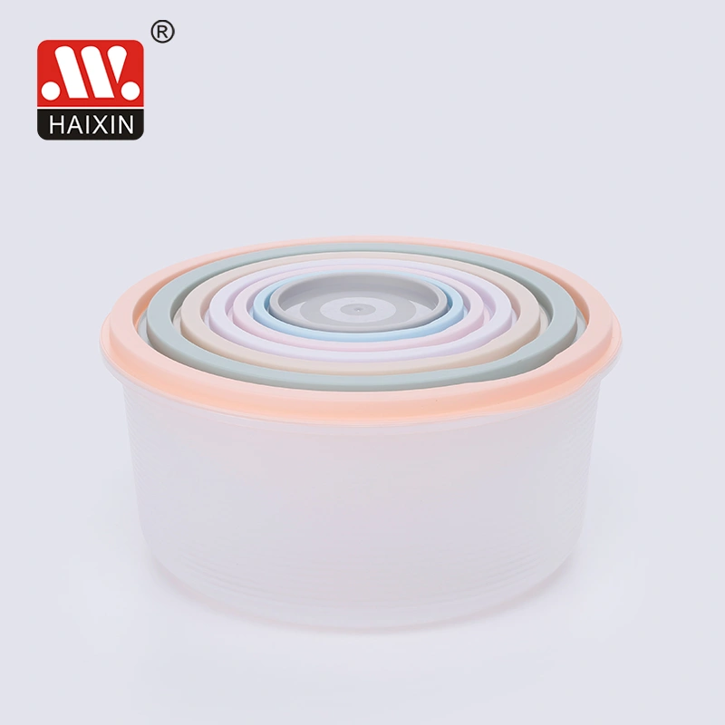plastic round containers with lids