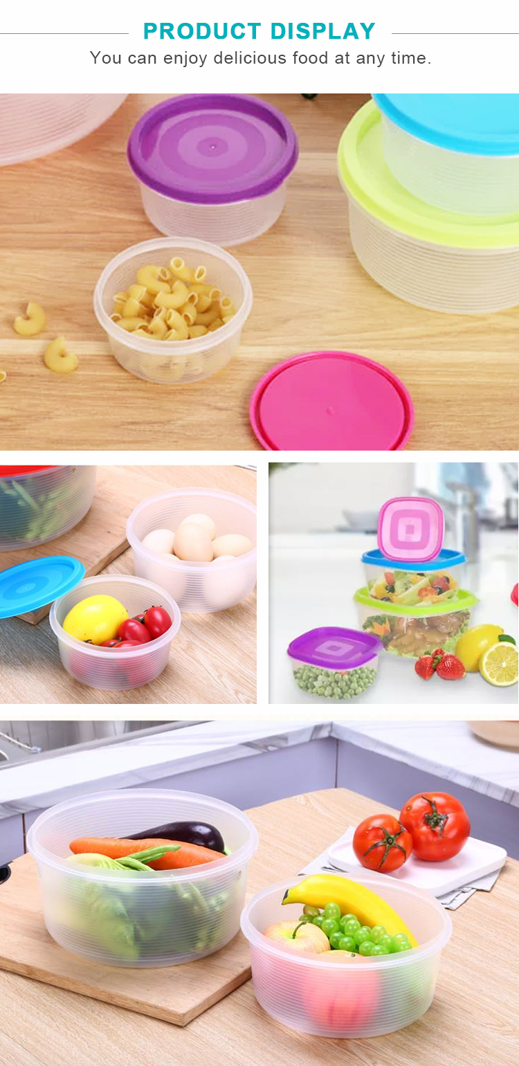 plastic food containers with lids