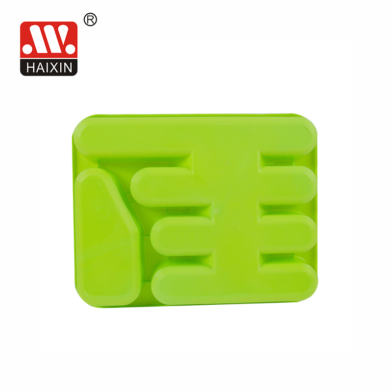 5 pcs plastic colander knife fork Set plate cutlery holder
