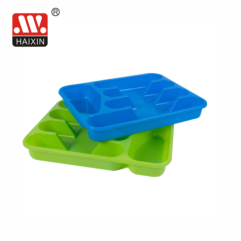 5 pcs plastic colander knife fork Set plate cutlery holder