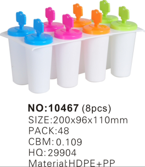 plastic ice lolly mould