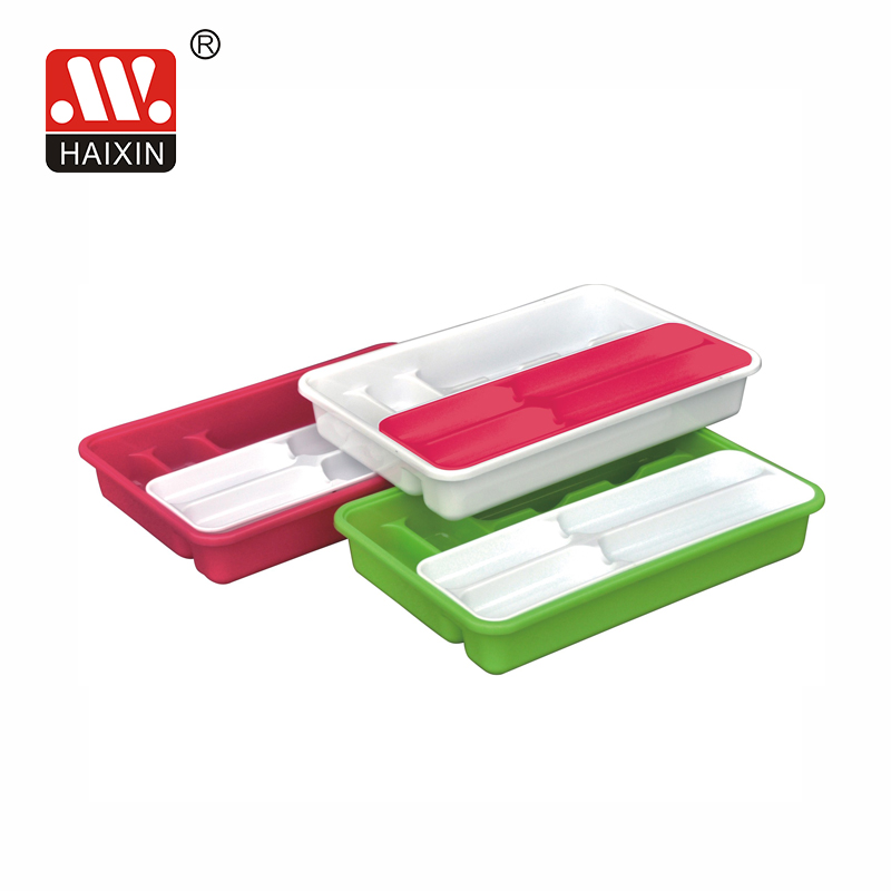 rectangle Plastic Colander plate dish cutlery holder