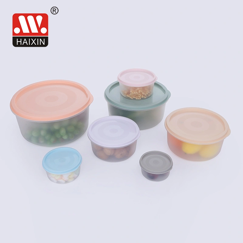 plastic round containers with lids