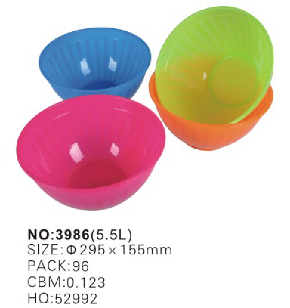 plastic kitchen bowl fruit bowl salad bowl round food bowl