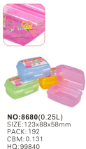 plastic bread box