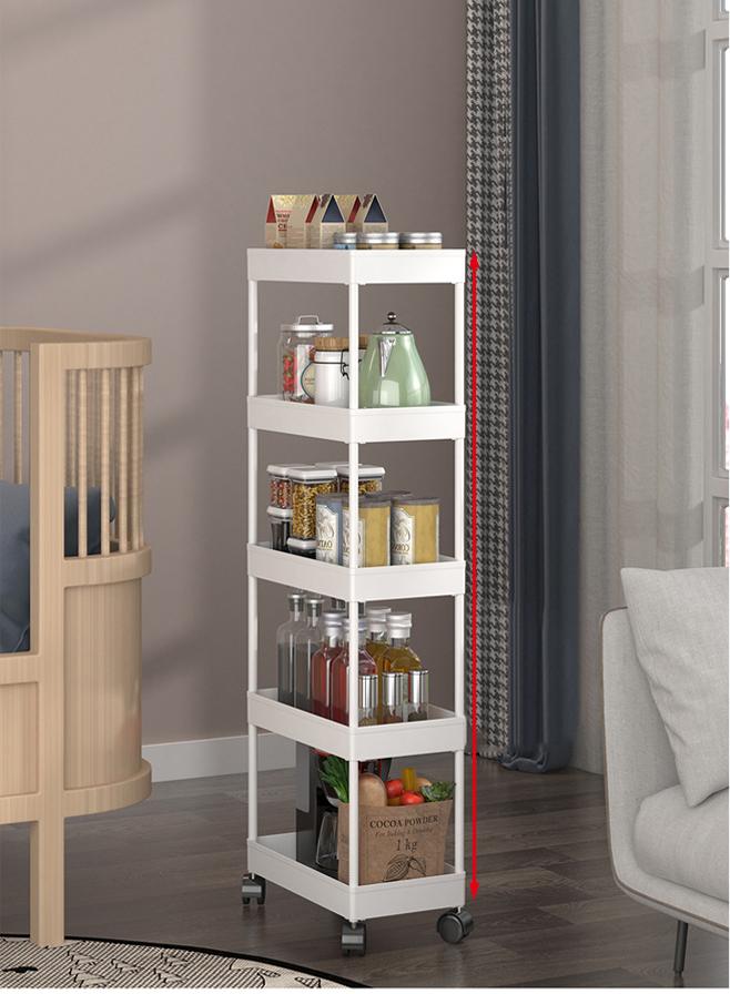 metal rolling storage cart