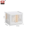 folding wall cabinet