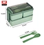 two layers lunch box