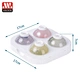 easy release ice trays with lid