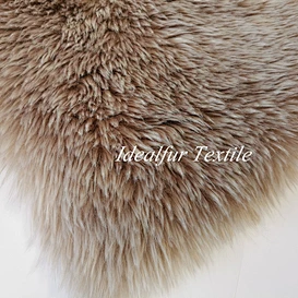 Wholesale Garment Knitted Faux Fur Sheep Fox Fur Fabric
