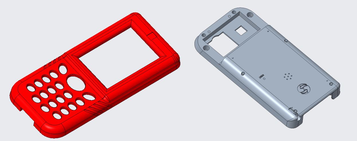 handheld enclosure, injection moulding