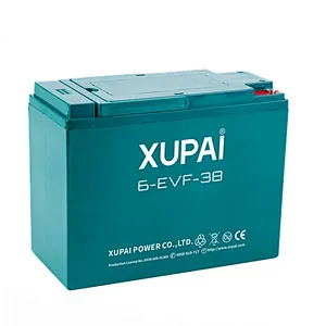 12V 38AH Lead Acid power battery 6-EVF-38 for e rickshaw  Europe market