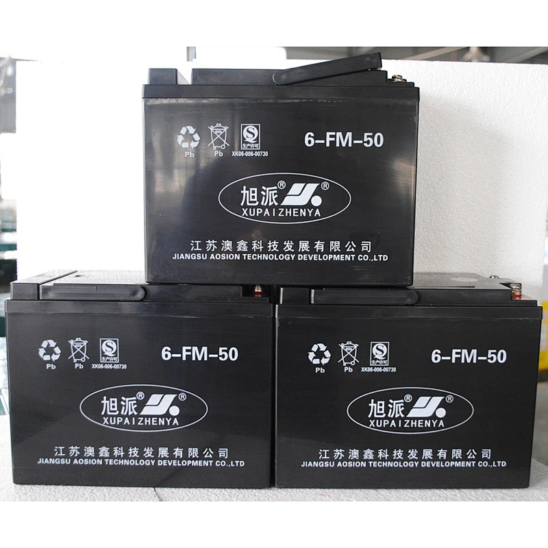 Lead acid rechargeable battery 12v50ah golf cart