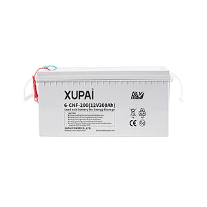 XUPAI 12v 200ah lead acid battery for solar system