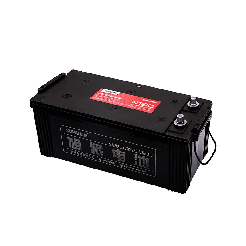 New design 12v 180ah Lead Acid Automotive Truck Battery