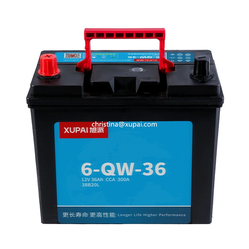 12V36AH 6-QW-36 CCA 300A electric car auto starting battery