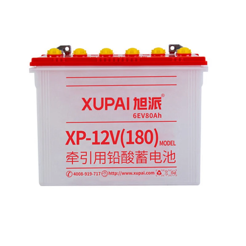 China 3-Ev-180 deep cycle maintenance free golf cart battery for wholesale