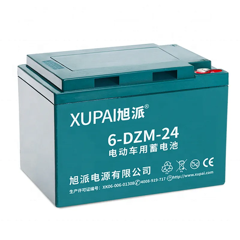 High Quality 12V 24AH Lead Acid power battery 6-DZM-24 for e-scooter