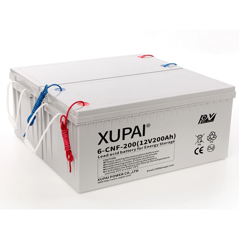 XUPAI Solar batteries 12V 200Ah for wind system