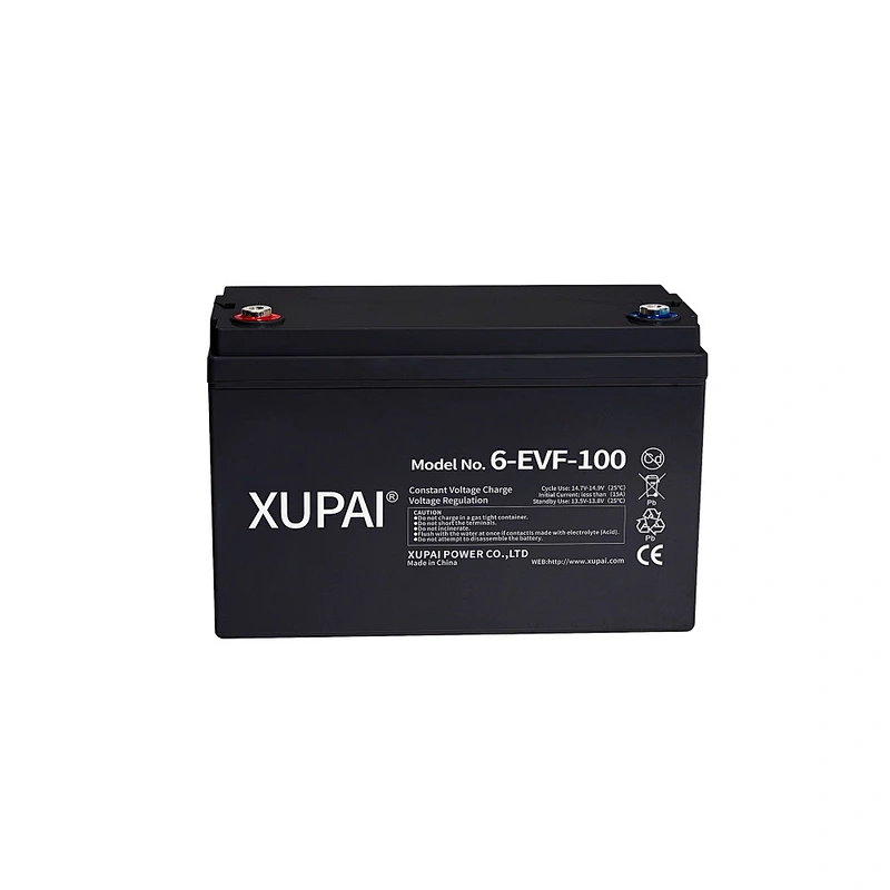 XUPAI High Performance 12V 100AH Electric Scooter Battery 6-EVF-100 batteries