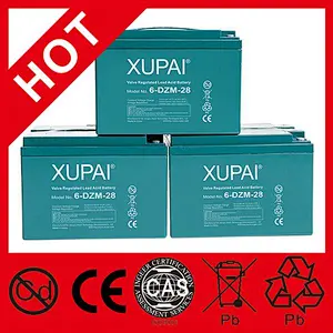 XUPAI lead acid battery electric battery delivery tricycle for vehicle
