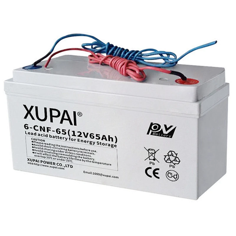XUPAI 6-CNF-65 12v 65ah solar battery