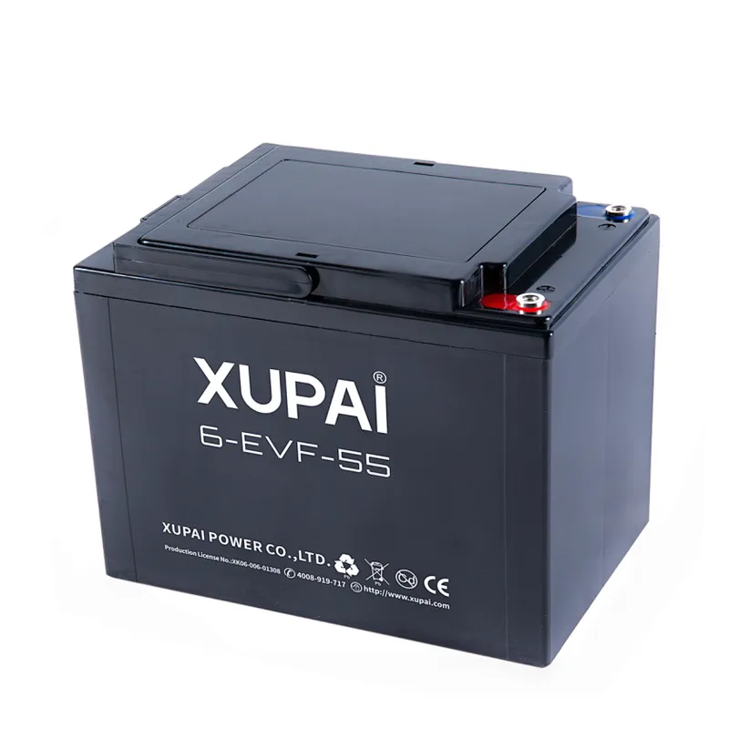 12V 55AH Lead Acid power battery 6-EVF-55 for forklift Turkey market