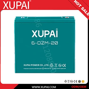 12V 20AH Rechargeable Lead Acid power battery of 6-DZM-20 for Scooter