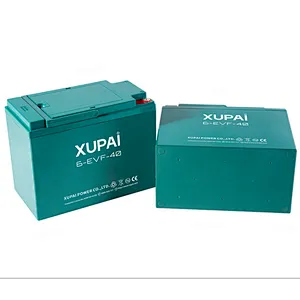 Wholesale India On sale 12V 40AH Lead Acid power battery 6-EVF-40 for e rickshaw Xupai Brand