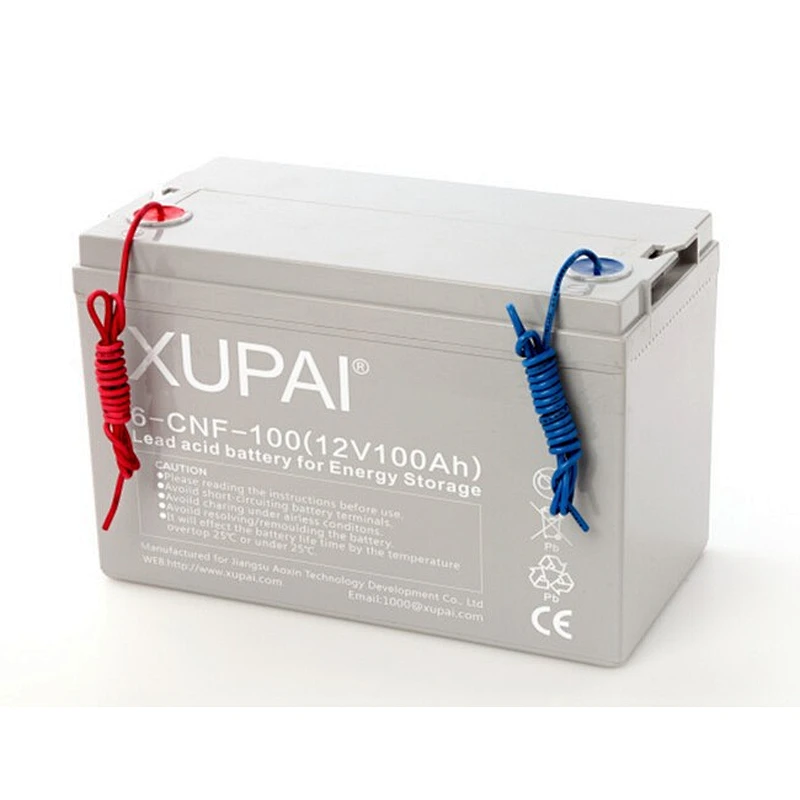 Free Maintenance Type Deep Cycle Long Life 12v 100ah Battery for Solar Energy/Storage