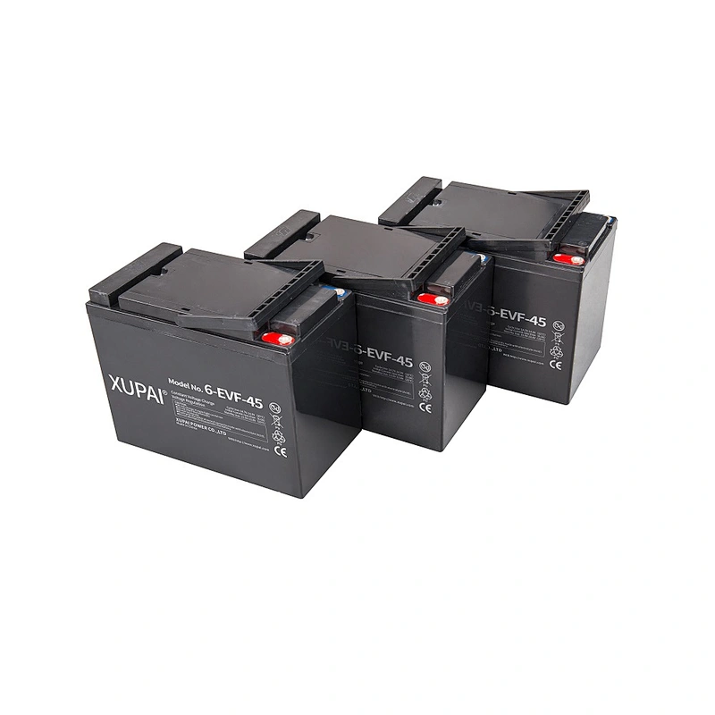 High Performance Electric Vehicle Battery 6-EVF-45 12V 45AH Batteries Made in China L223*W120*H175MM
