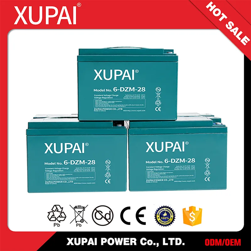 Good price 12v28ah storage battery osaka battery