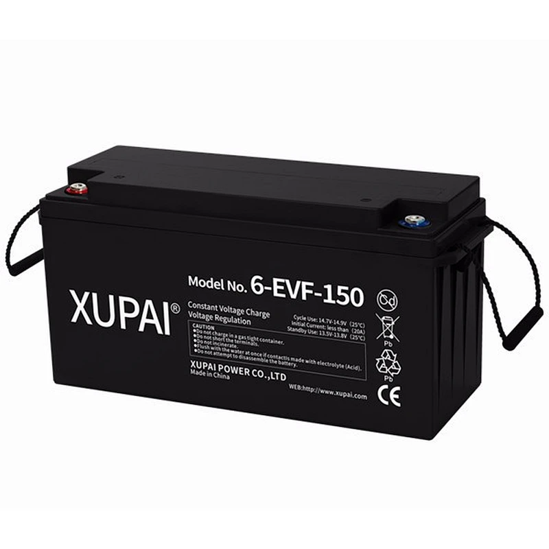 XUPAI High Performance Electric Vehicles Battery 6-EVF-150 Battery 12V 150AH Batteries Made in China