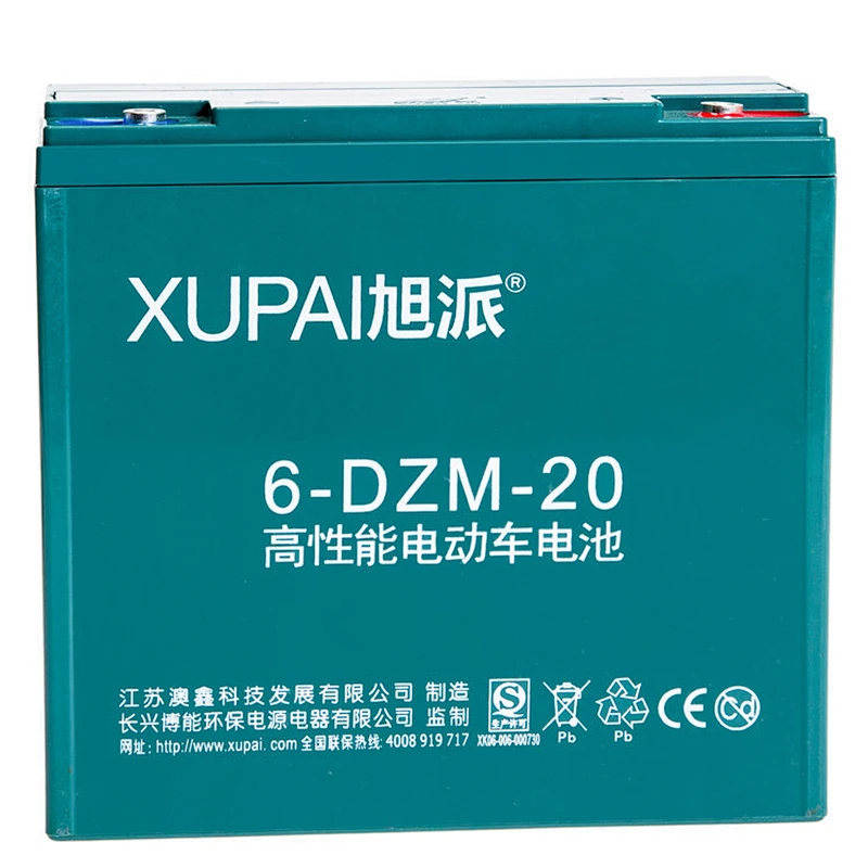 XUPAI 12 volt battery sealed lead battery for ebike