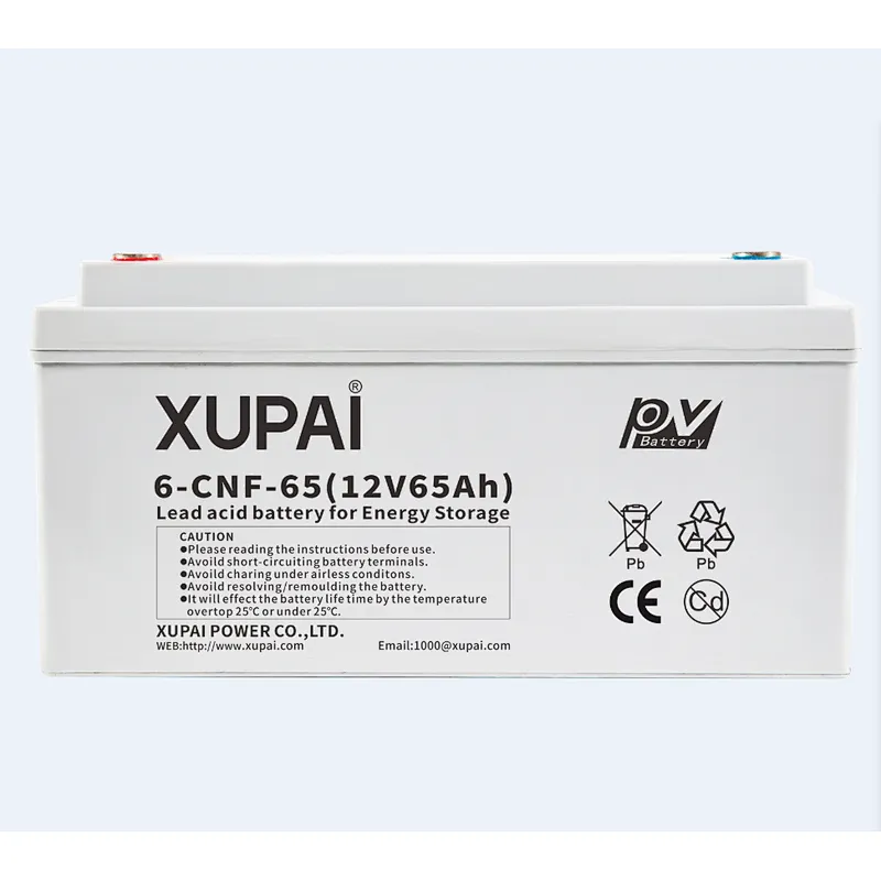 Brand new 65AH agel storage solar battery solutions with high quality