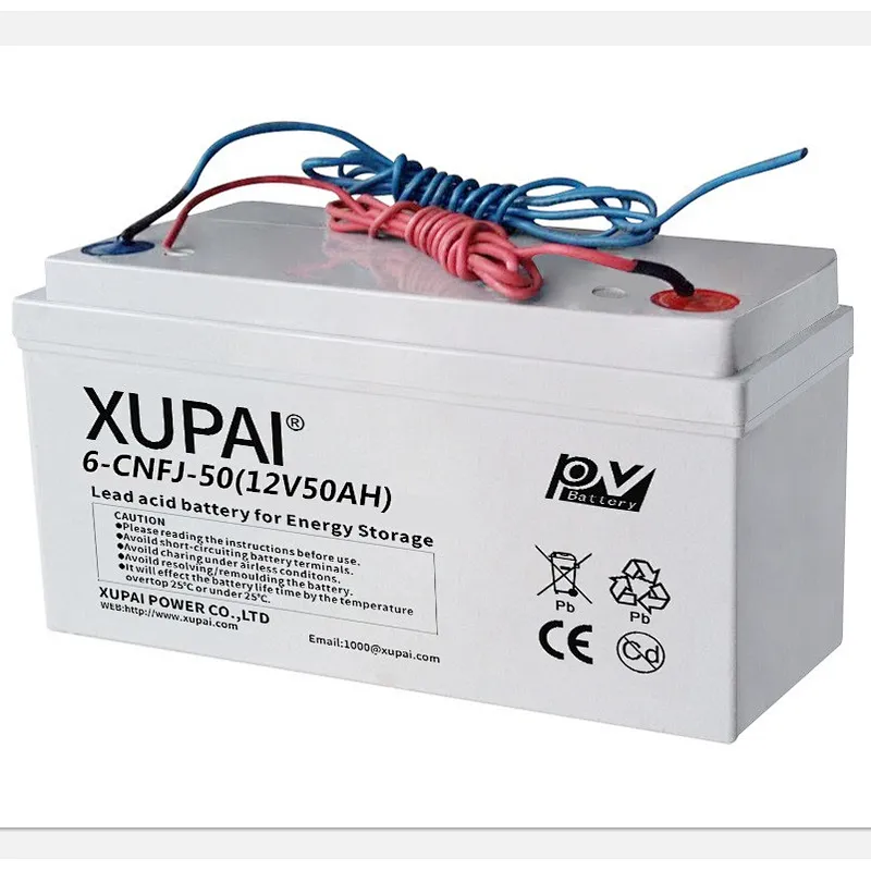 12V 50AH 6-CNF(J)-50 free maintenance Gel/ AGM/ Lead acid storage battery for solar panel for Turkey market