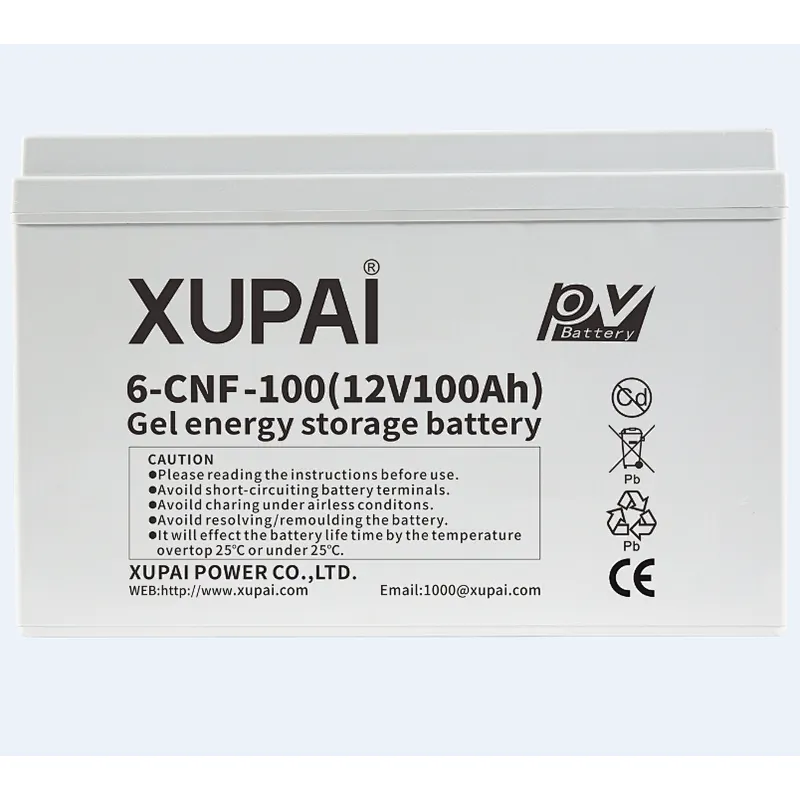Hot selling heavy duty 100Ah good gel solar battery made in China