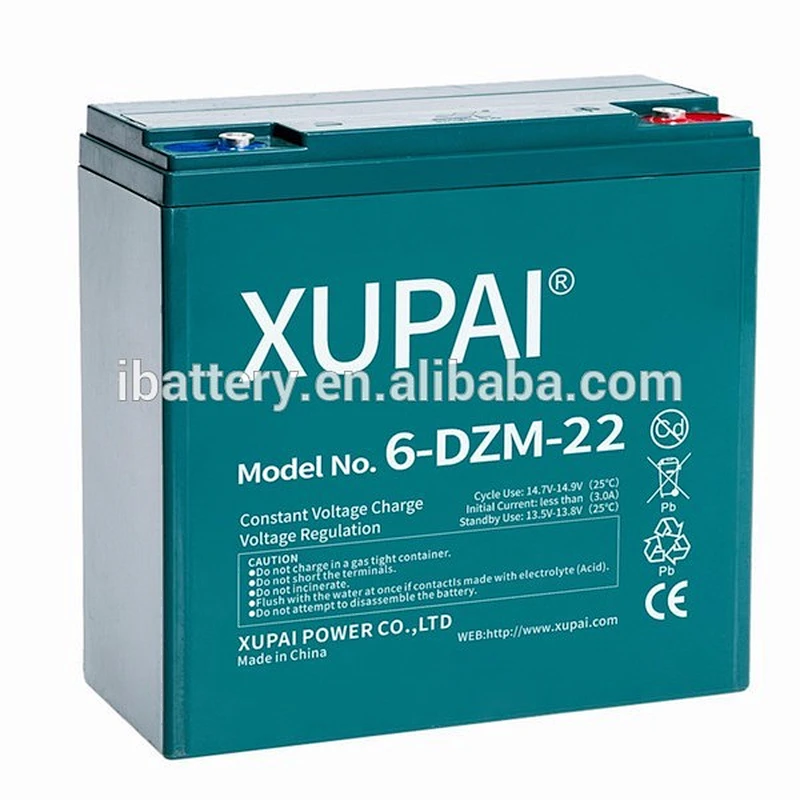 12 V 22 Ah Deep Cycle battery for Electro Skooter 6-dzm-20 6-DZM-22