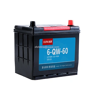 12v maintenance free starting auto battery for distribution from Jiangsu China