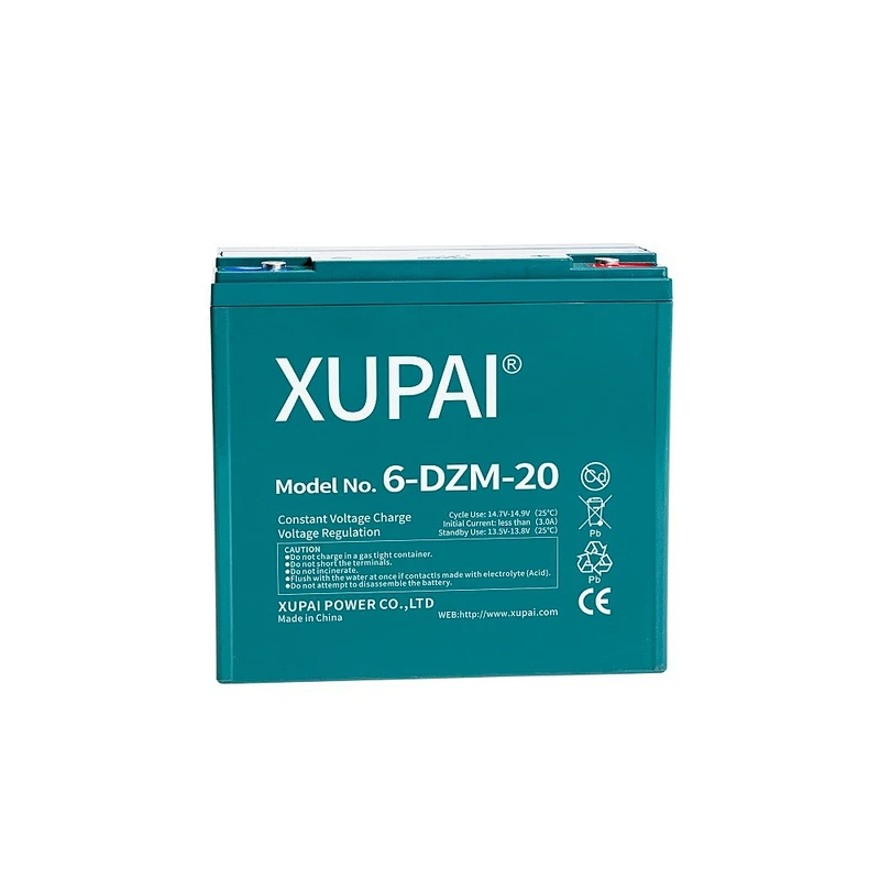 12v 20Ah 6 dzm 20 Seal Lead Acid Battery for Ebike