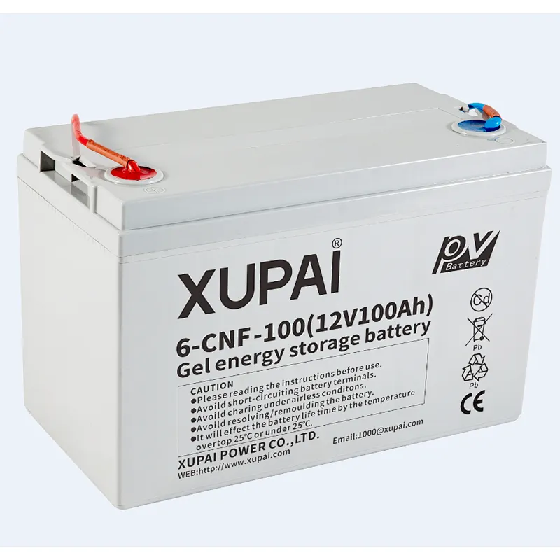 Hot selling heavy duty 100Ah good gel solar battery made in China