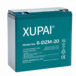 XUPAI deep cycle 48 volt ebike battery 20ah