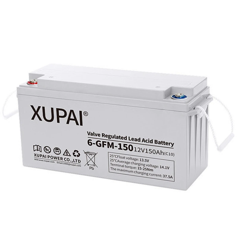 12V 150Ah XUPAI 6-GFM-100 lead acid battery for UPS