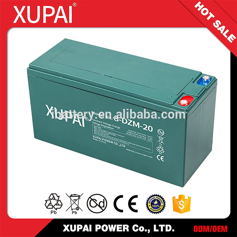 12v Voltage and Sealed Sealed Type golf cart battery 8v