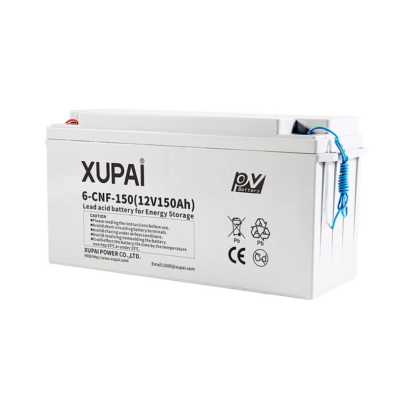 XUPAI 12V 150AH GEL Battery for Solar and Wind System