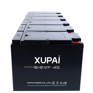 12V 45AH 6-EVF-45free maintainace lead acid power battery for cargo bikes battery