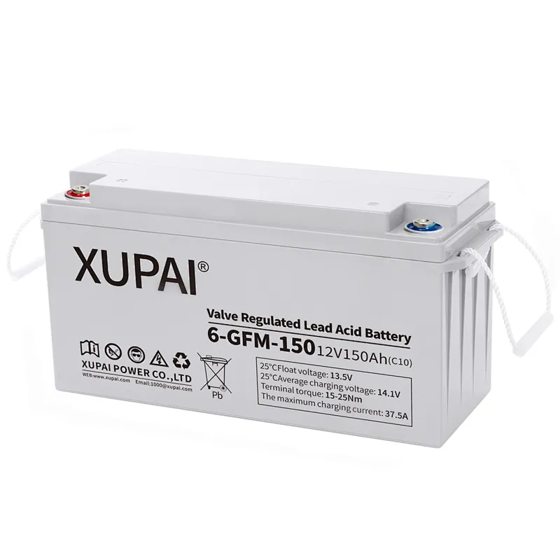 Whosale India on sale 12V 150ah Back-Up Source AGM VRLA Battery 6-GFM-150 XUPAI brand