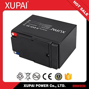 6-EVF-55 Deep Cycle Electric Car Battery Pack 48V 24V 12V 55AH