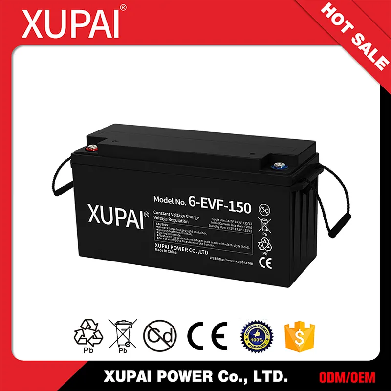 6-EVF-150 Electric Golf Car Battery Pack 12V 150AH